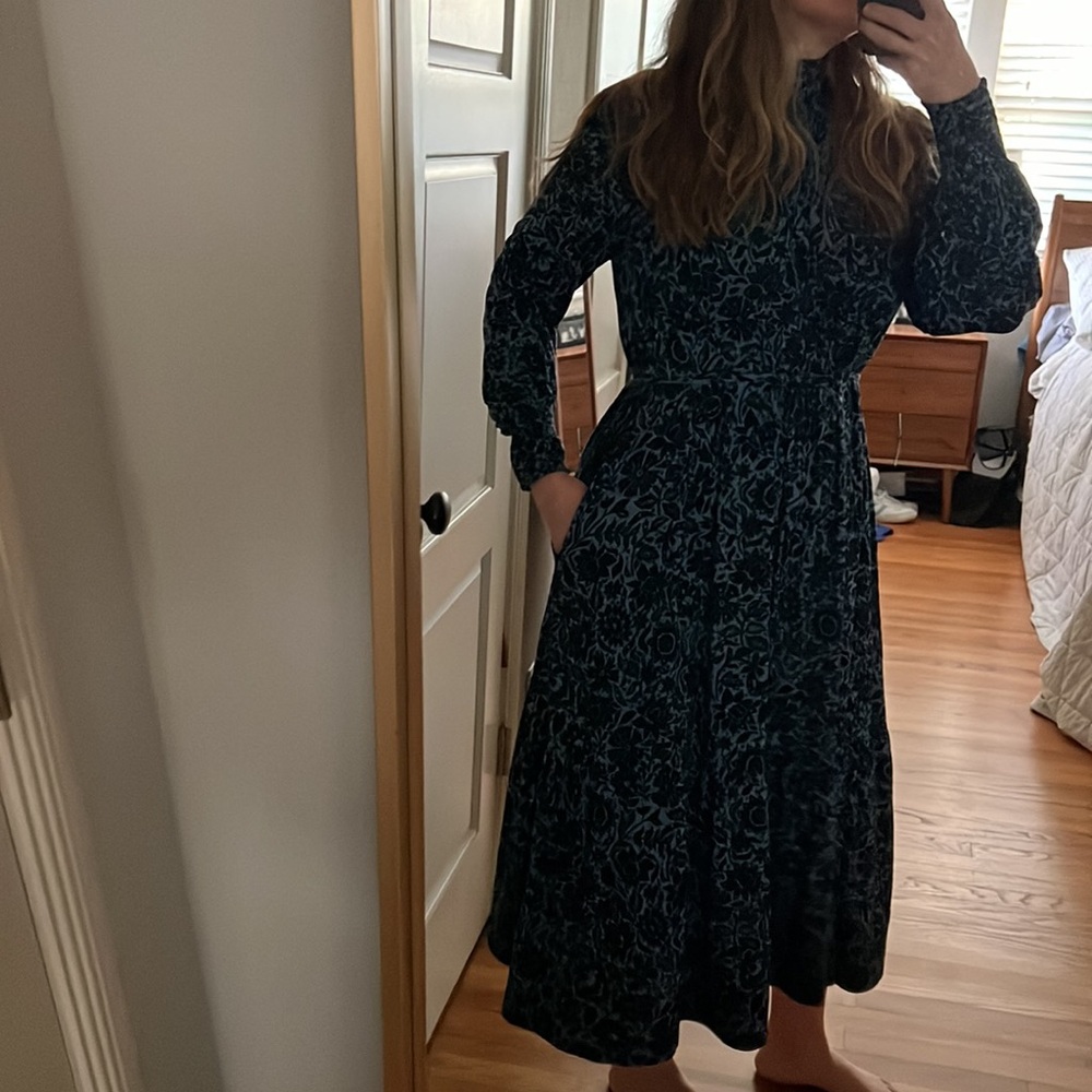 Boden Floral Midi Dress - Picture 9 of 15